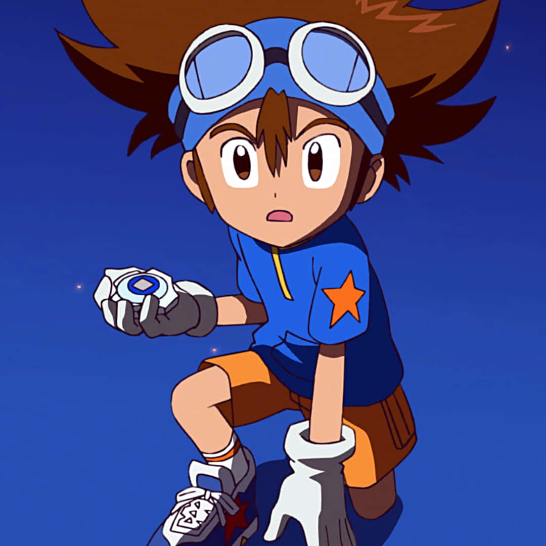 Taichi Kamiya, Courageous Leader Of The Digidestined Wallpaper