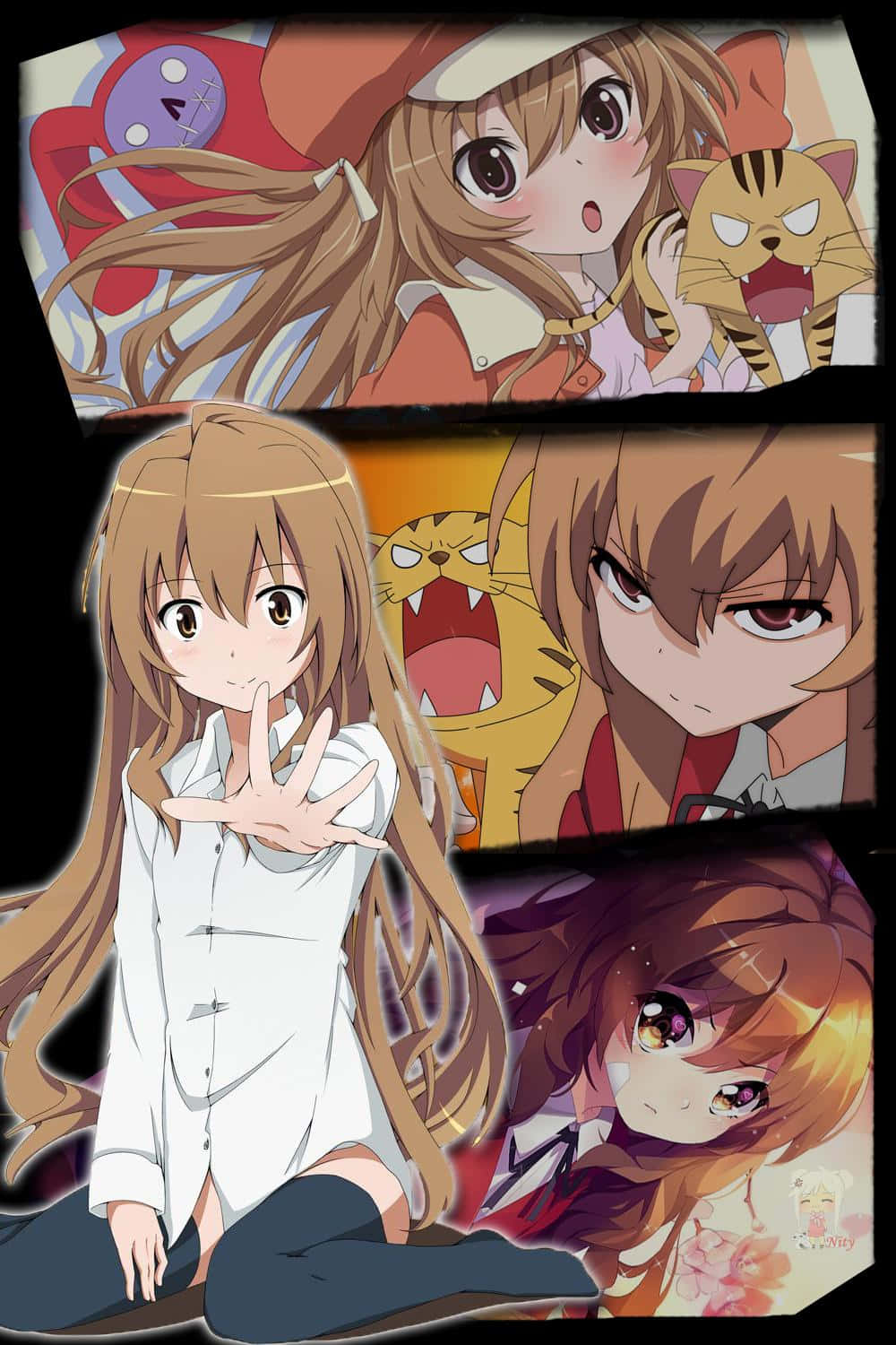 Taiga Aisaka Living Her Best Life Wallpaper