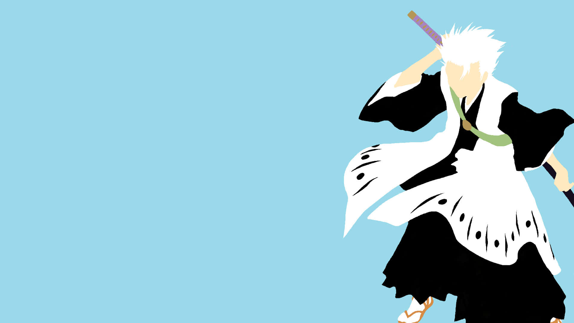 Takahiro Hitsugaya, A Character From The Popular Anime Bleach Wallpaper