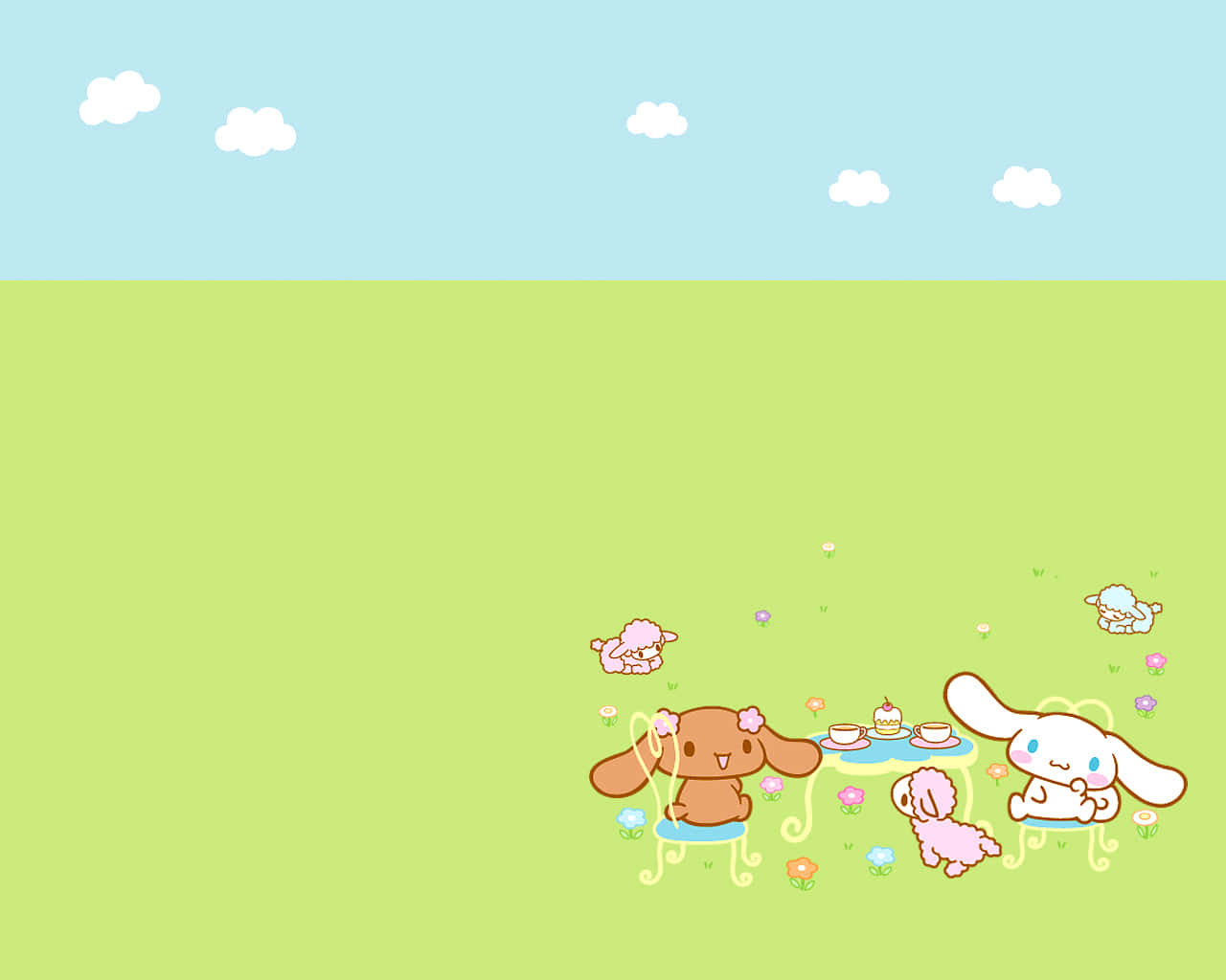 Take A Break From Reality And Dream With Cinnamoroll Desktop Wallpaper