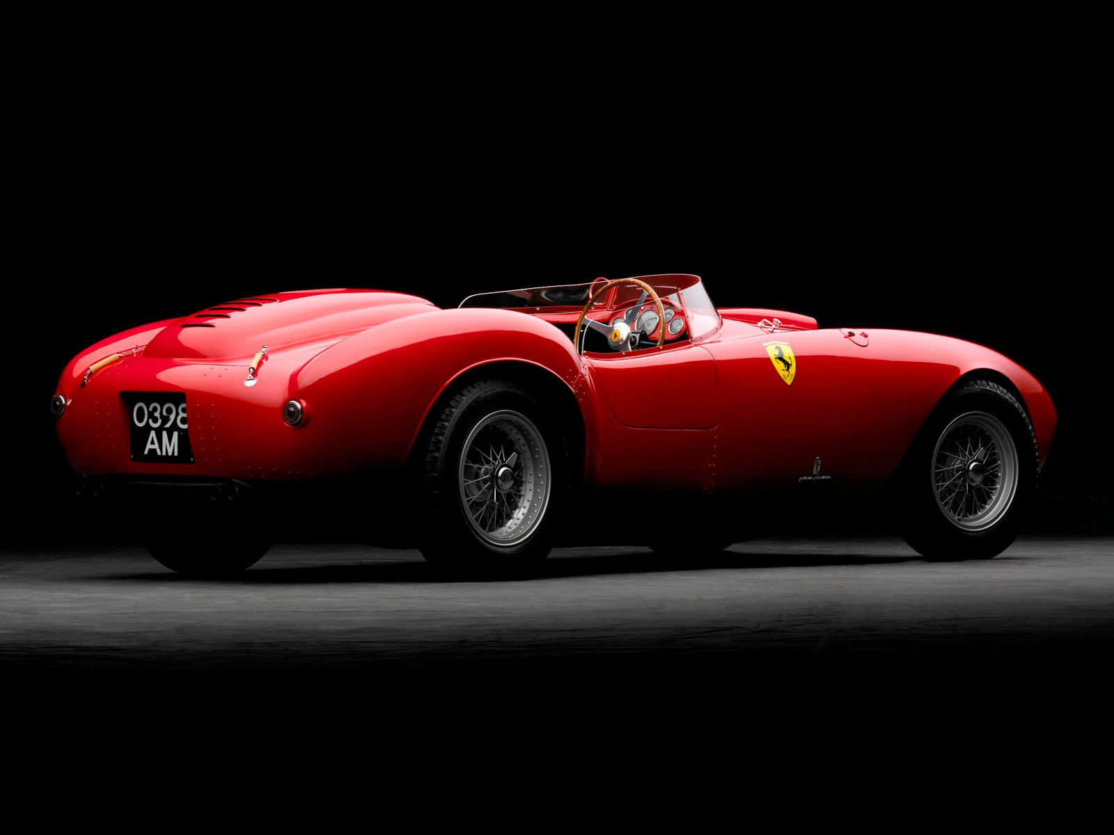 Take A Ride In This Classic Ferrari Wallpaper