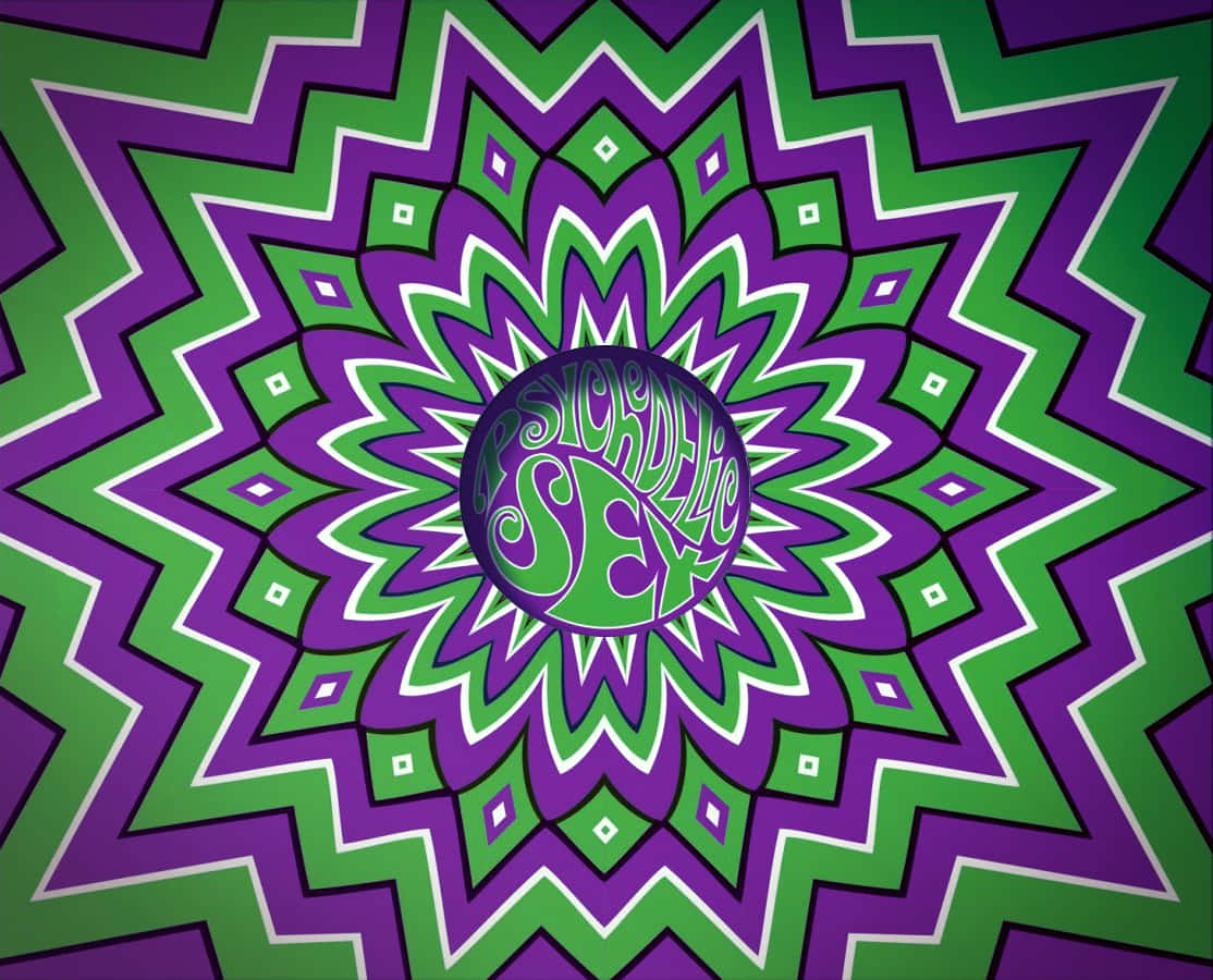 Take A Trip Through The 1960s With Psychedelic Visuals Wallpaper