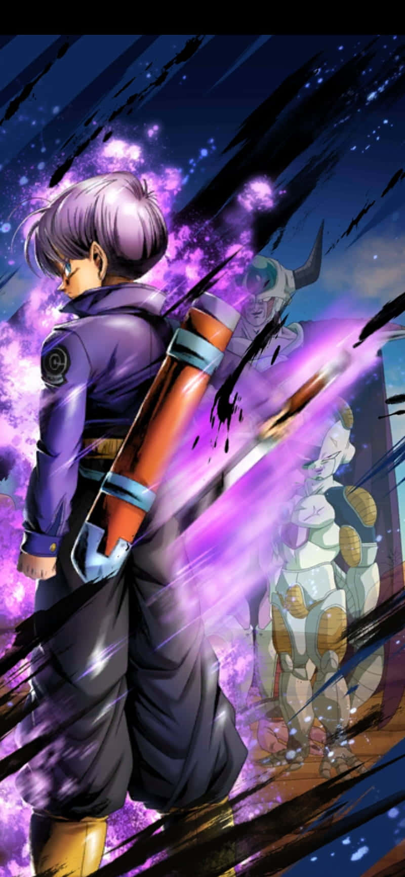 Take Control Of Your Day With Trunks Phone Wallpaper