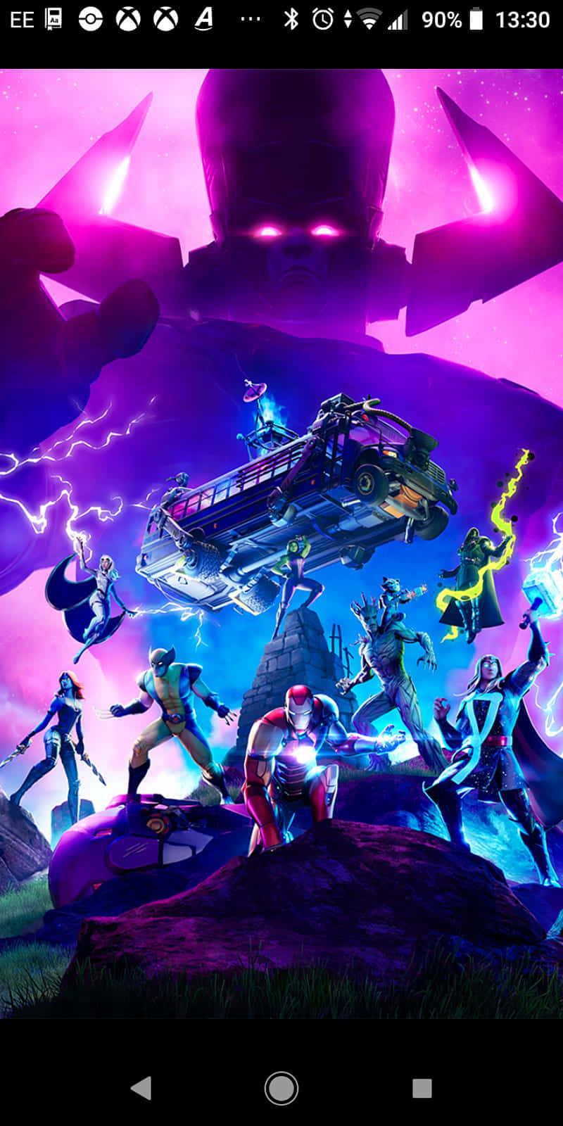 Take To The Skies In Fortnite Season 4 Chapter 2 Wallpaper