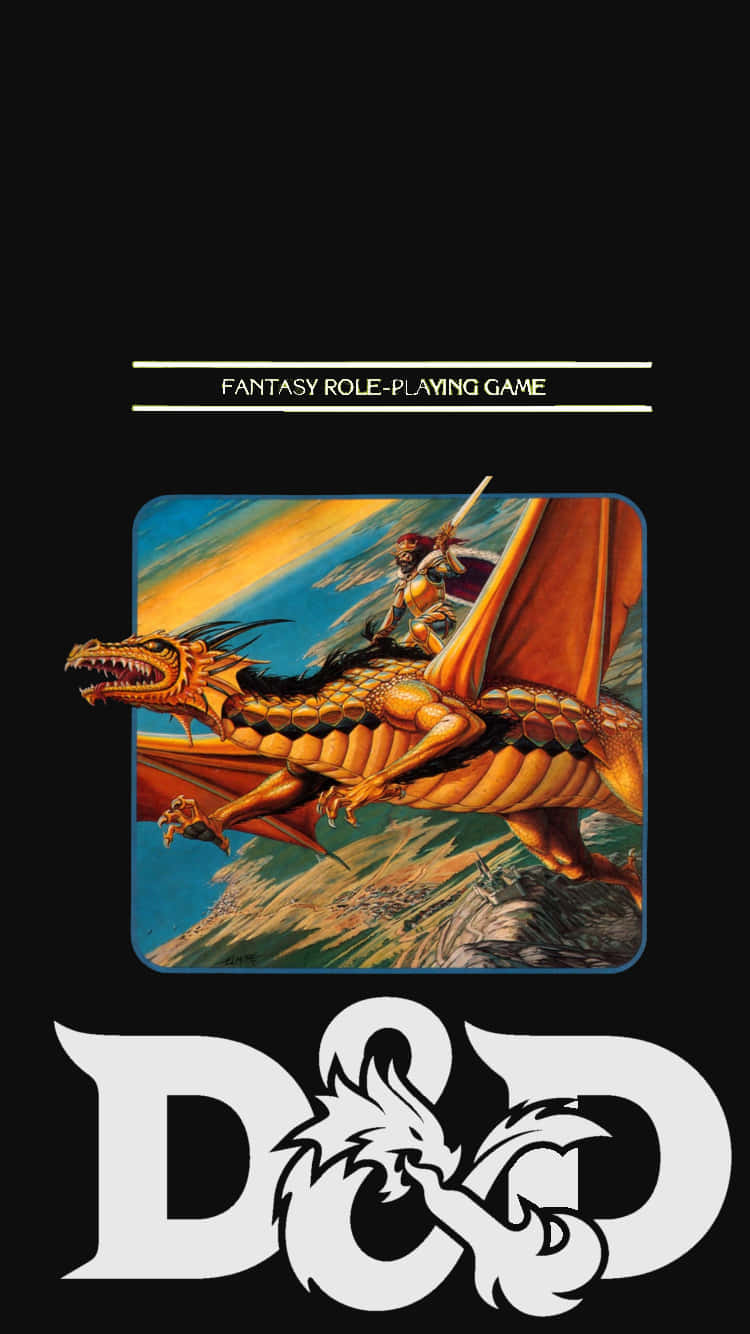 Take Your Gaming Anywhere With Dungeons & Dragons Phone Wallpaper