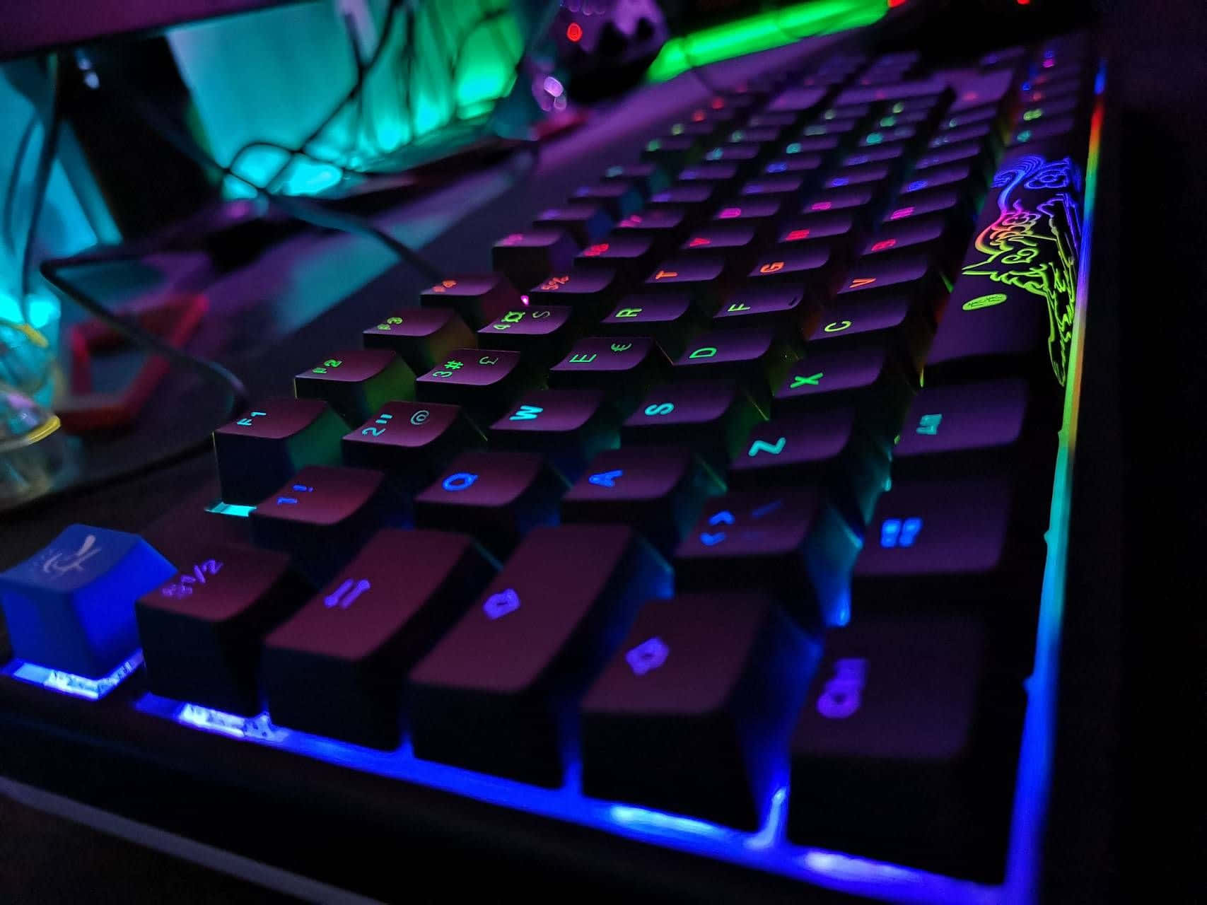 Take Your Gaming Experience To The Next Level With A Gaming Keyboard. Wallpaper