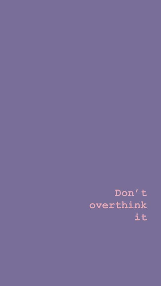 Take Your Mind Off The Pressures Of Life Using An Anxiety Iphone Wallpaper