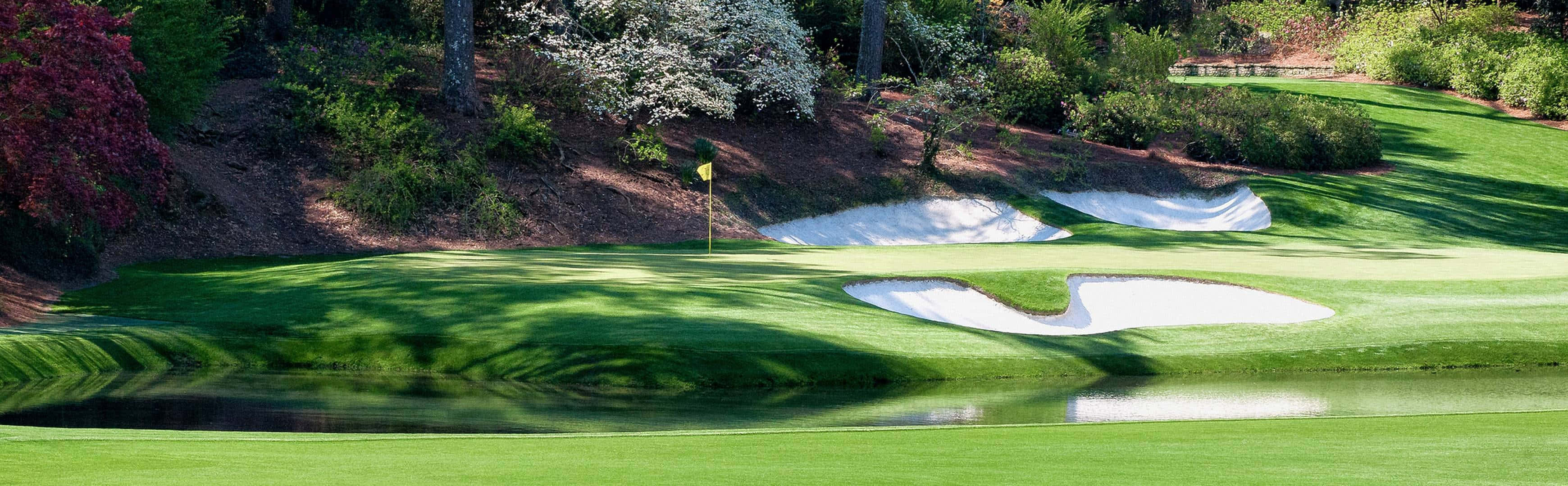 Taking In The Sound Of Silence On The Golf Course Wallpaper