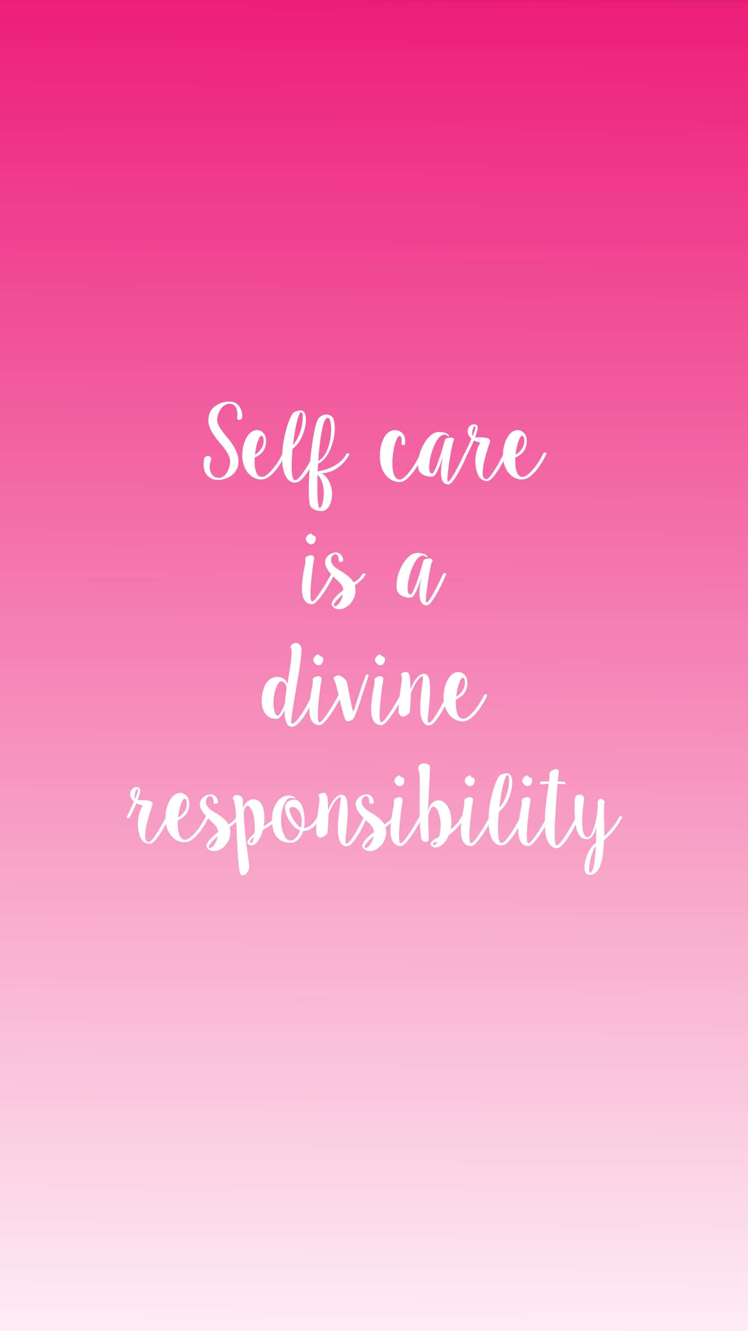 Taking Time For Self-care Every Day Is Essential For Physical And Mental Wellbeing. Wallpaper