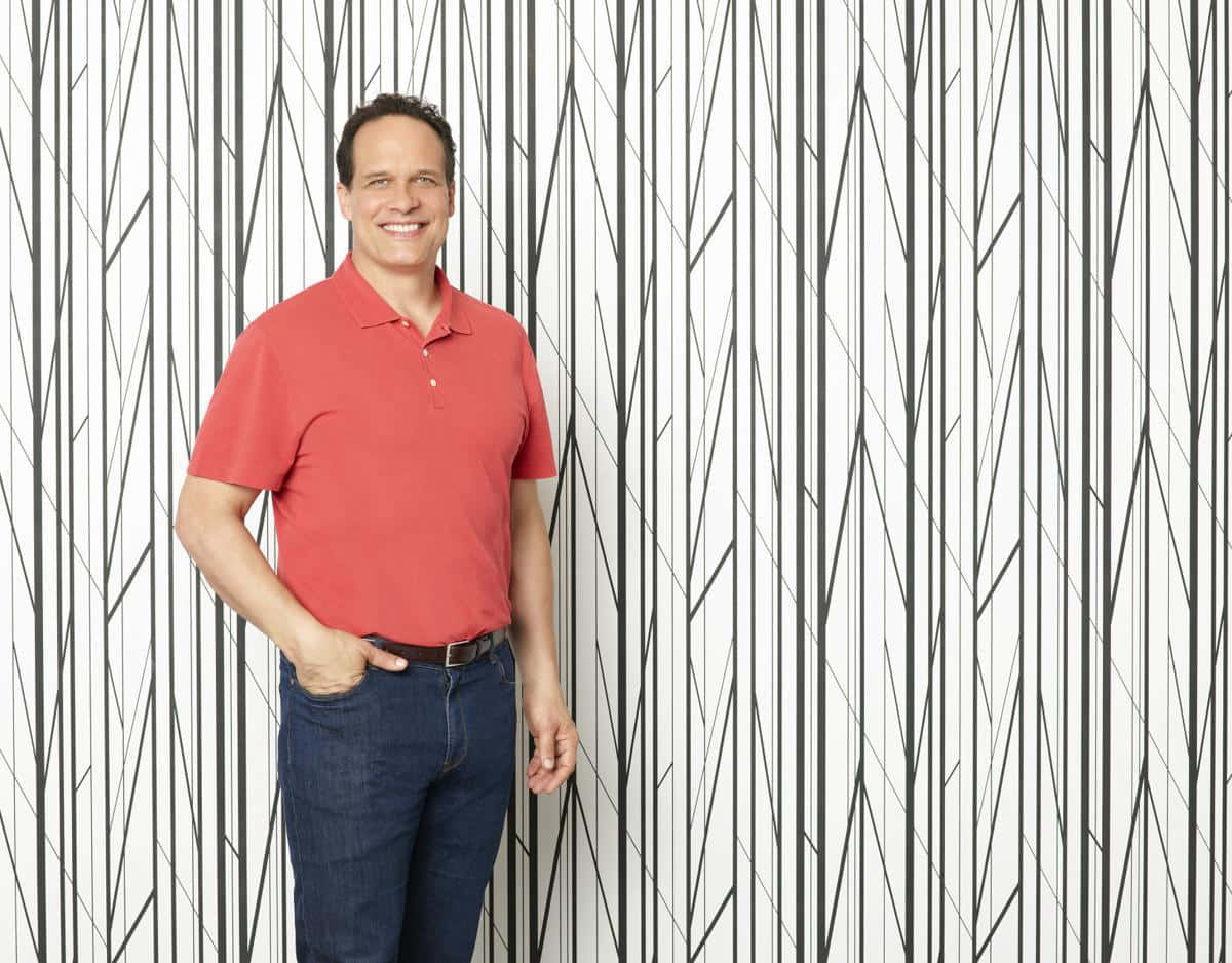 Talented Actor Diedrich Bader In A Candid Shot Wallpaper