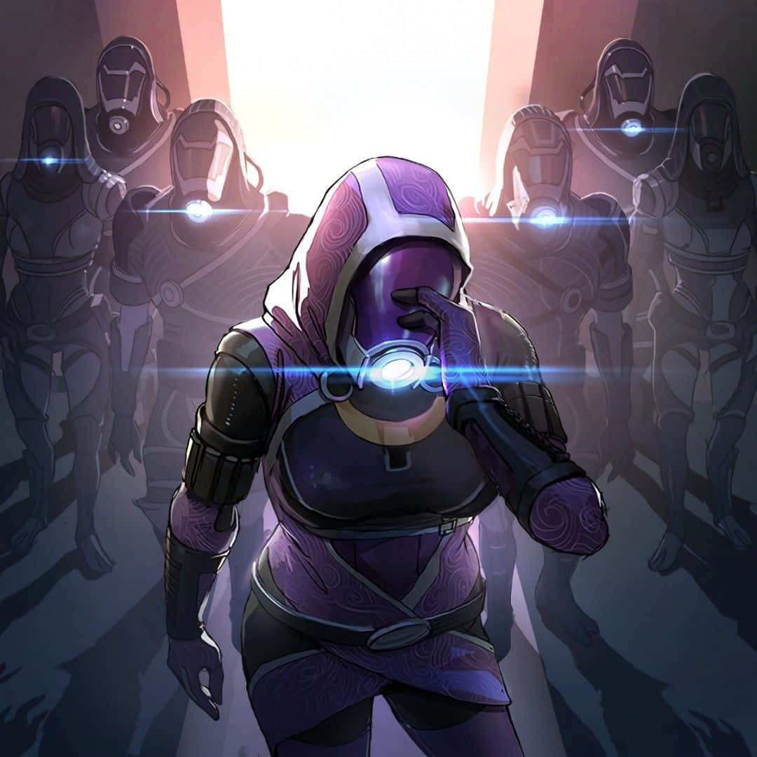 Tali'zorah In Action Wallpaper