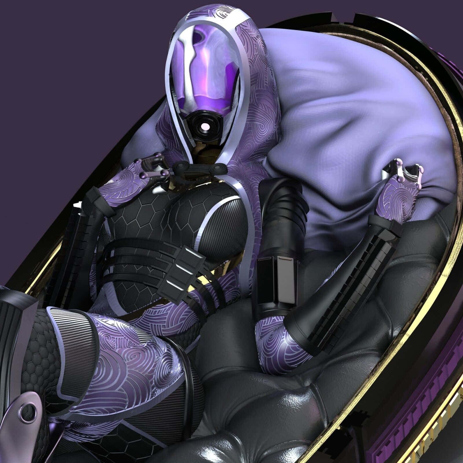 Tali'zorah - Tech Whisperer Of Quarian Fleet Wallpaper