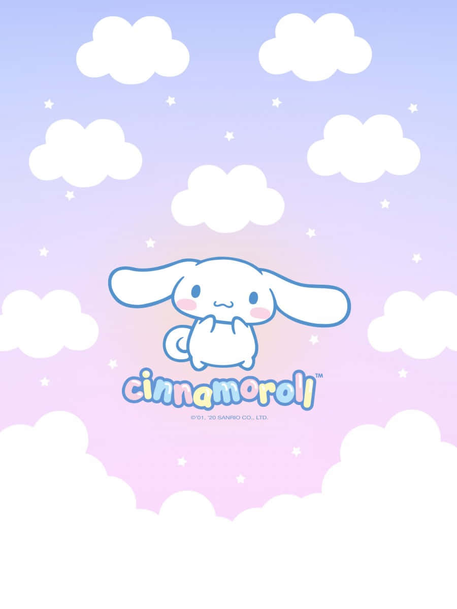 Talk A Walk In The Clouds With Your Cinnamoroll Phone Wallpaper