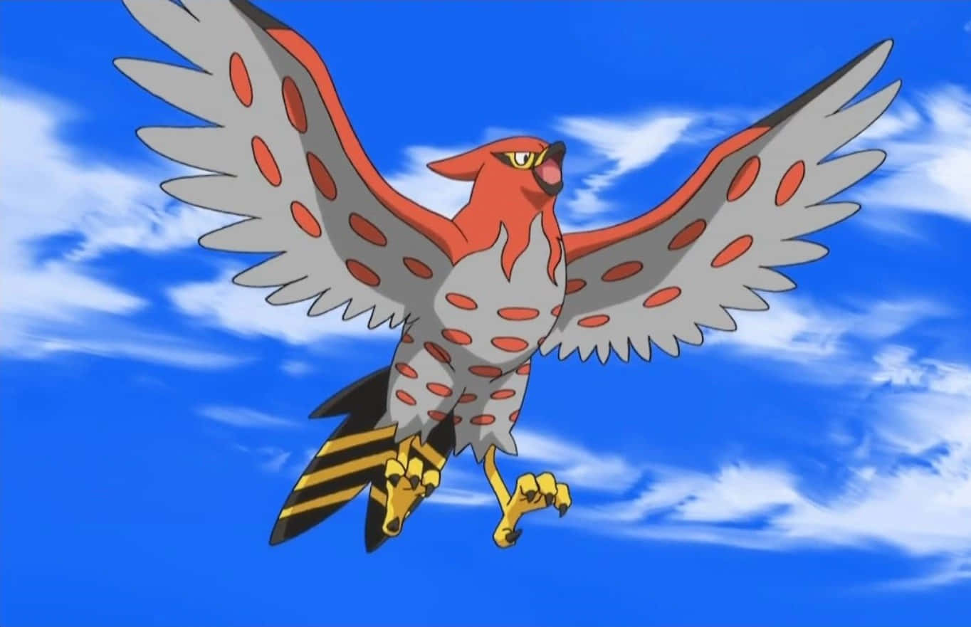 Talonflame In Flight Pokemon Wallpaper