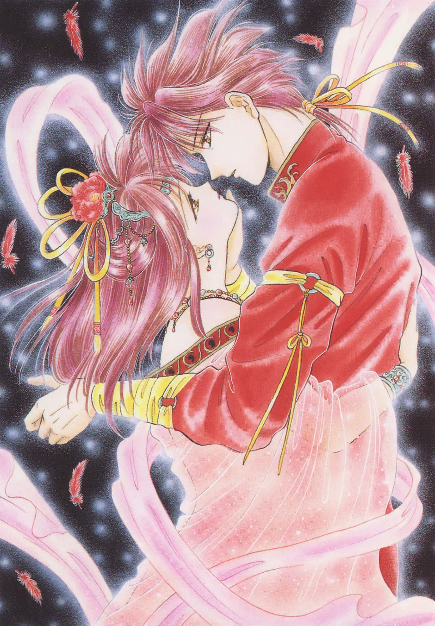 Tamahome In Fushigi Yuugi: A Warrior's Resolve Wallpaper