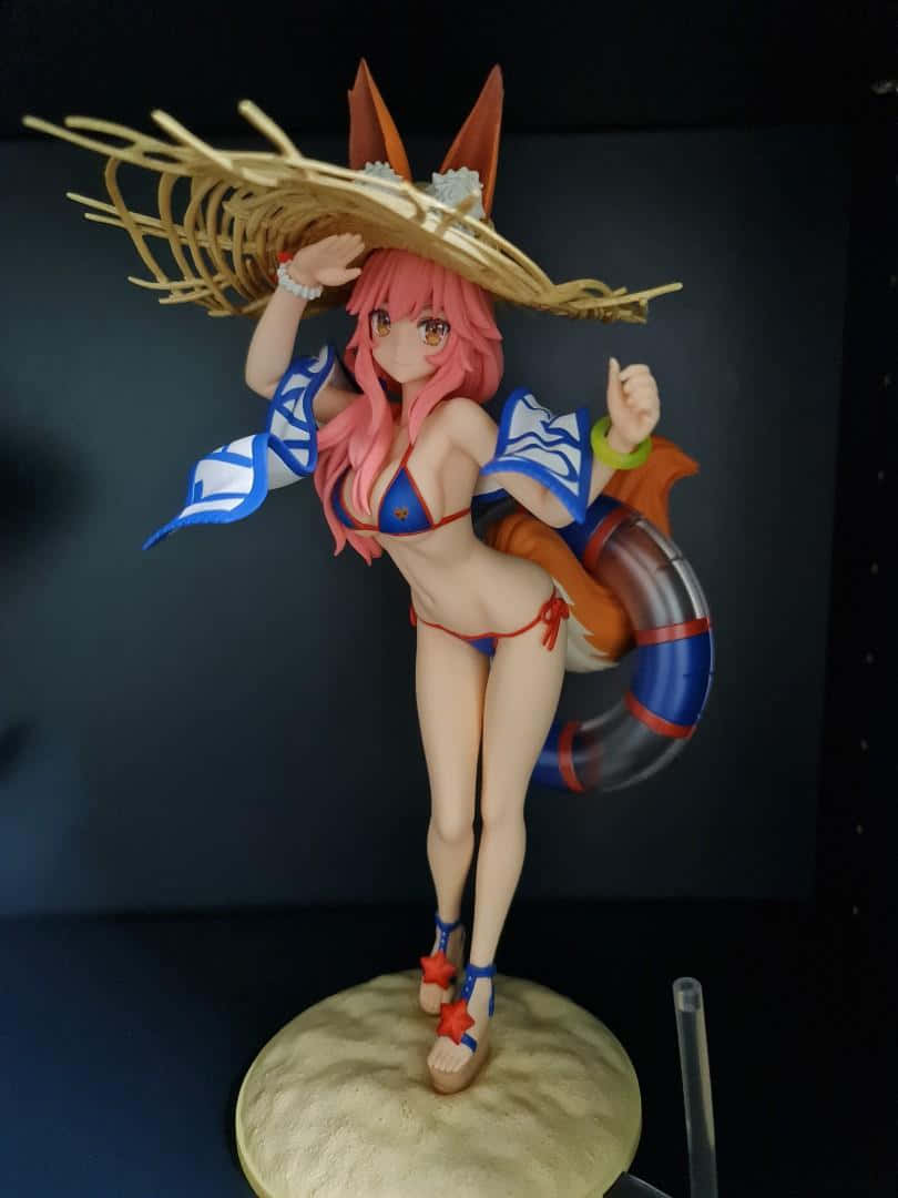 Tamamo No Mae F G O Figure Beach Version Wallpaper