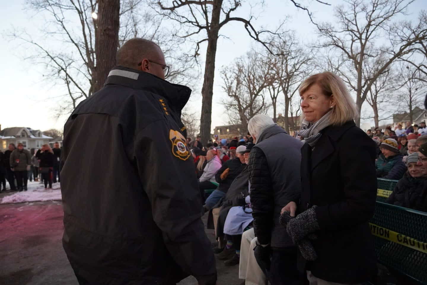 Tammy Baldwin Listening To Police Wallpaper