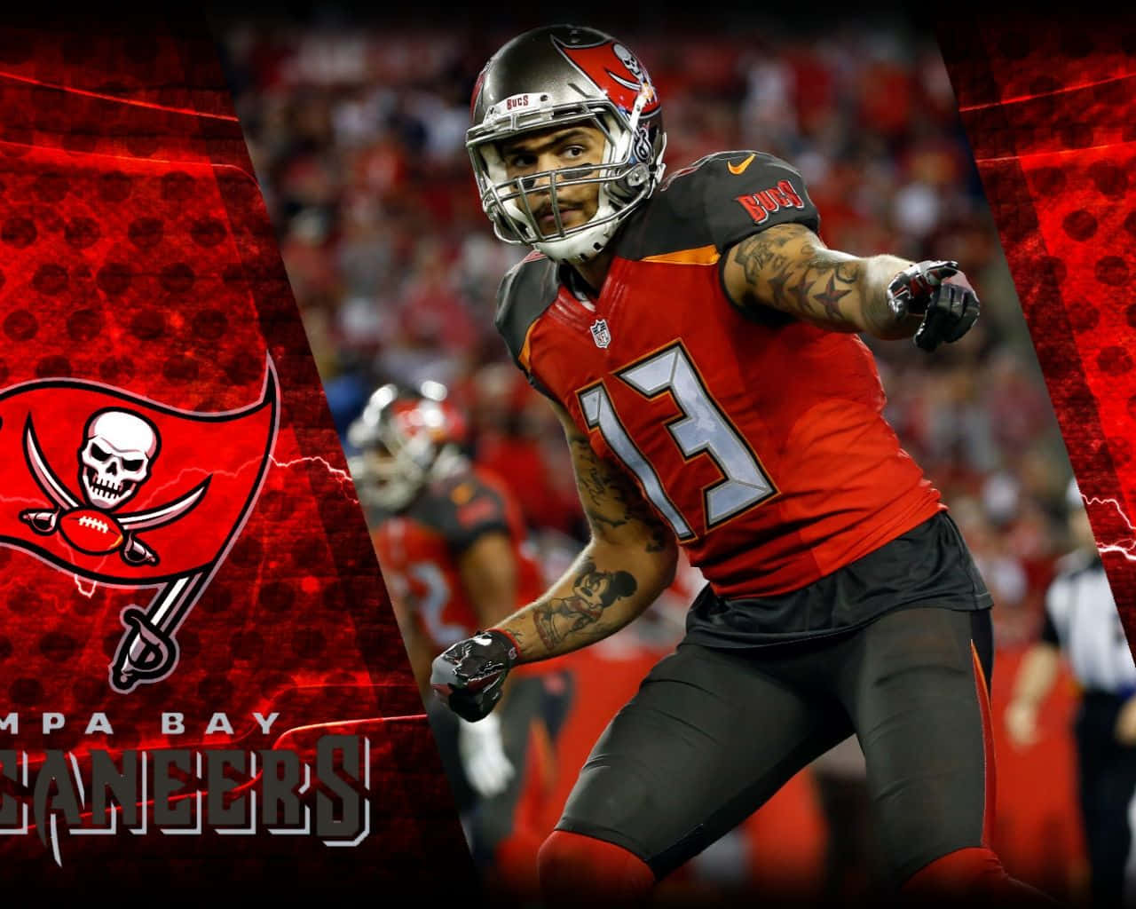 Tampa Bay Buccaneers Wide Receiver Mike Evans Wallpaper