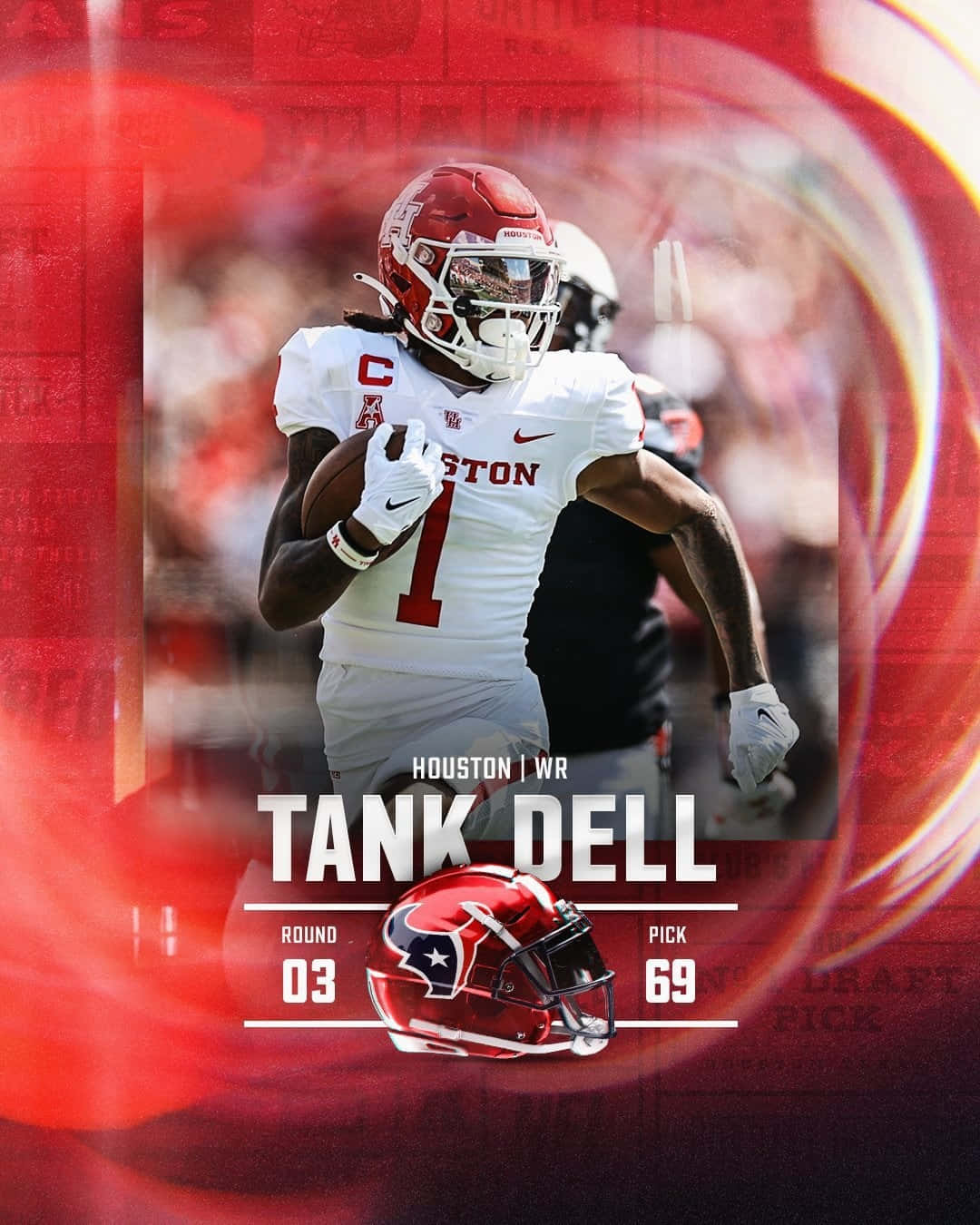 Tank Dell Houston W R Draft Selection Wallpaper