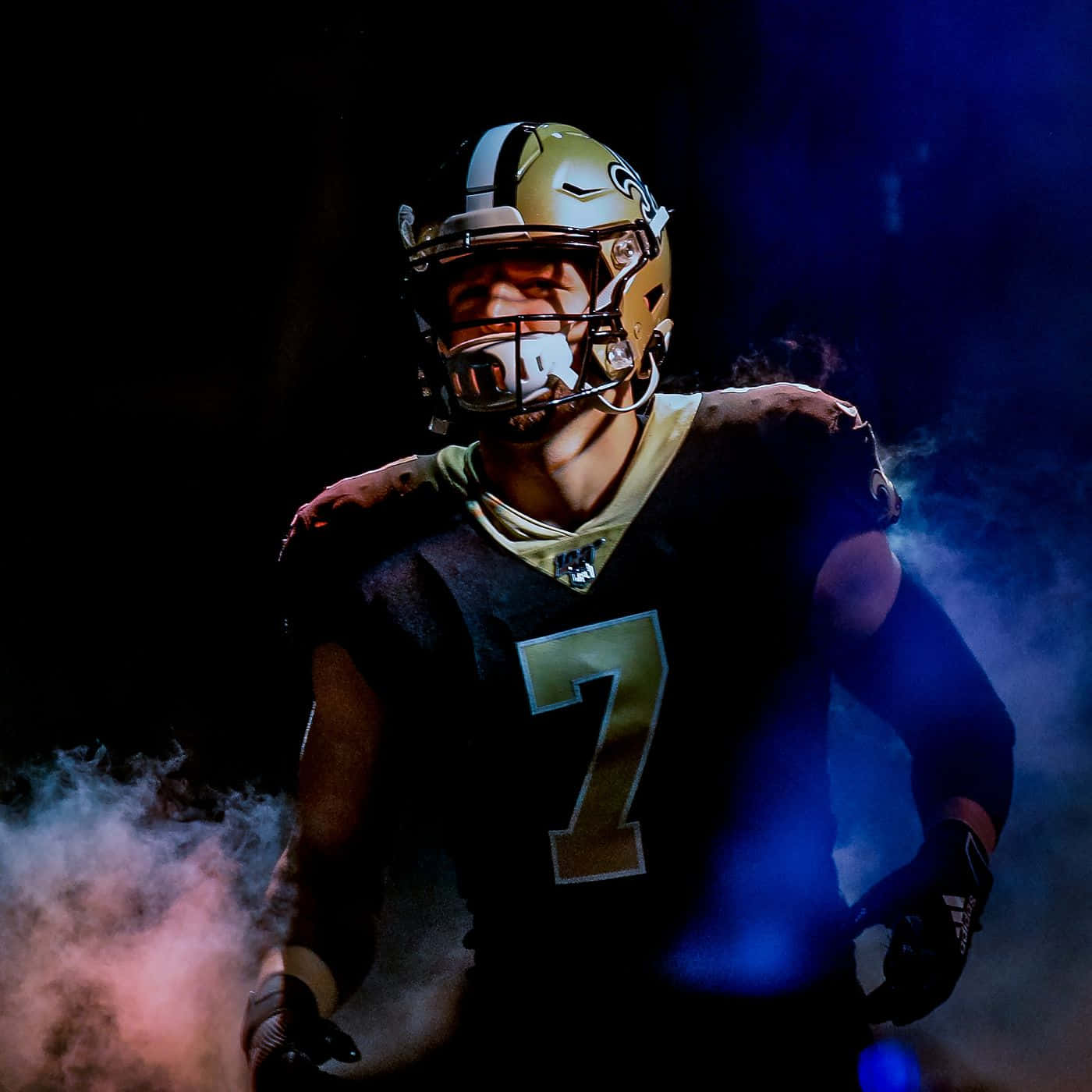 Taysom Hill Intense Entrance Wallpaper