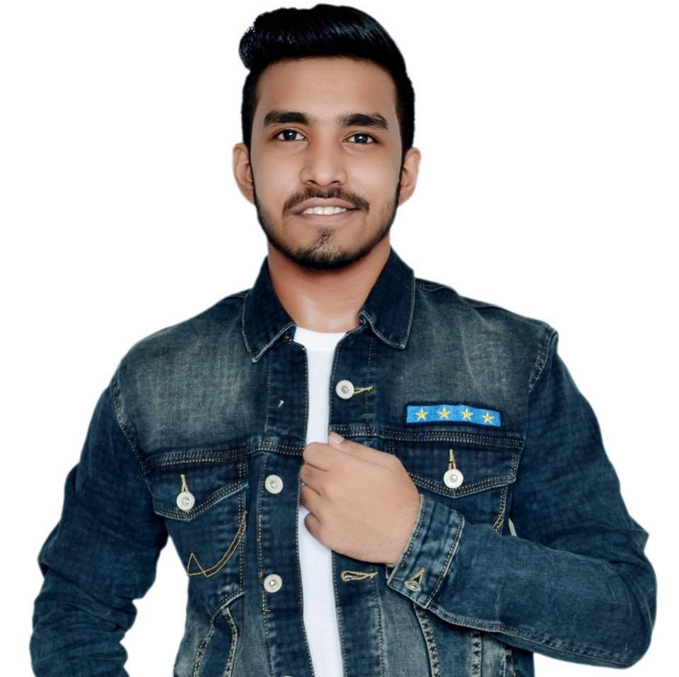 Techno Gamerz With Denim Coat Wallpaper