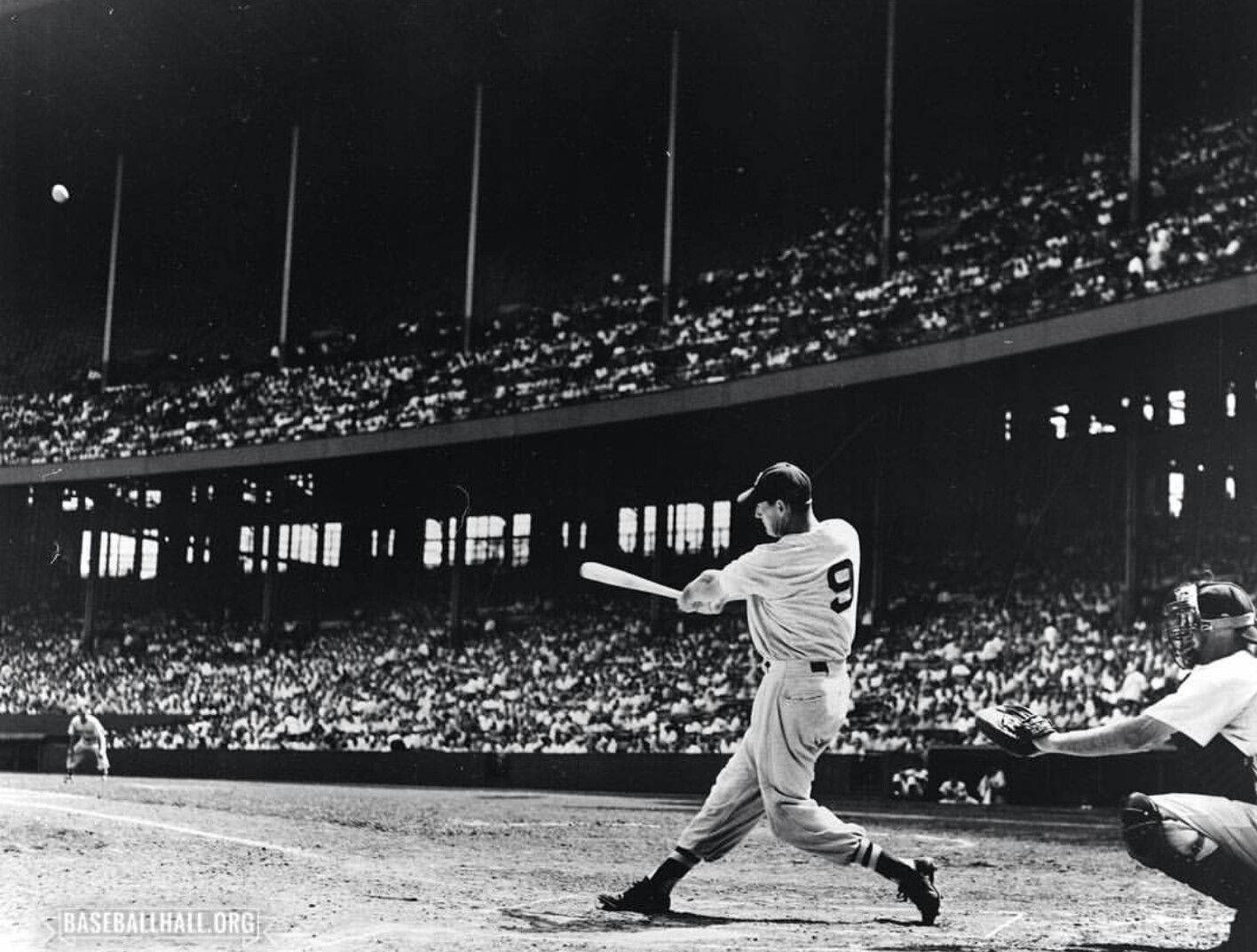 Ted Williams Final Home Run Wallpaper