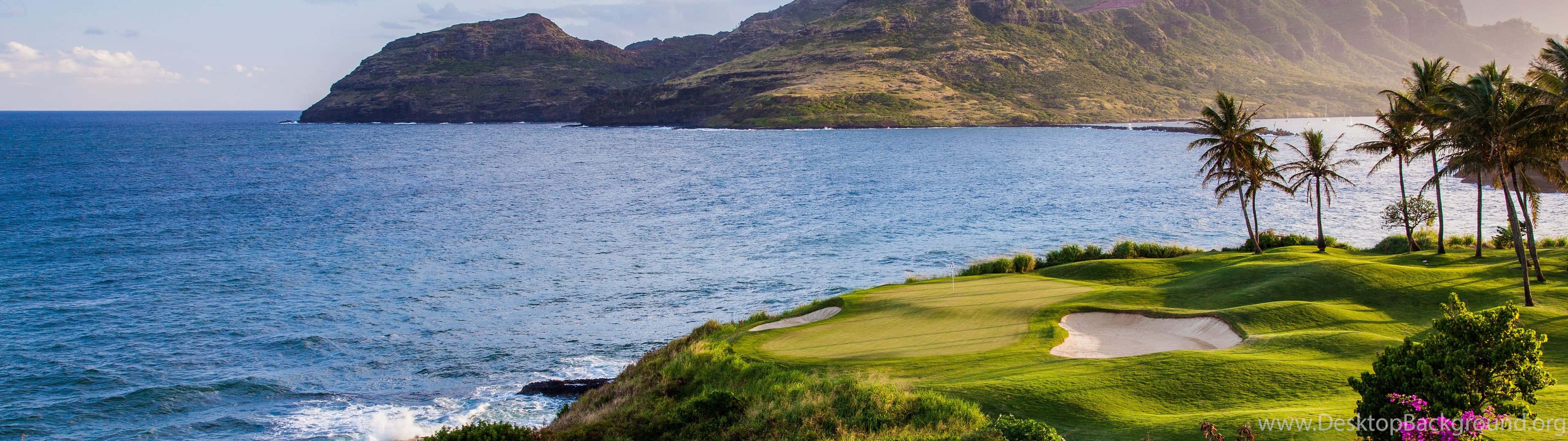 Teeing Off The Perfect Golf Shot Wallpaper