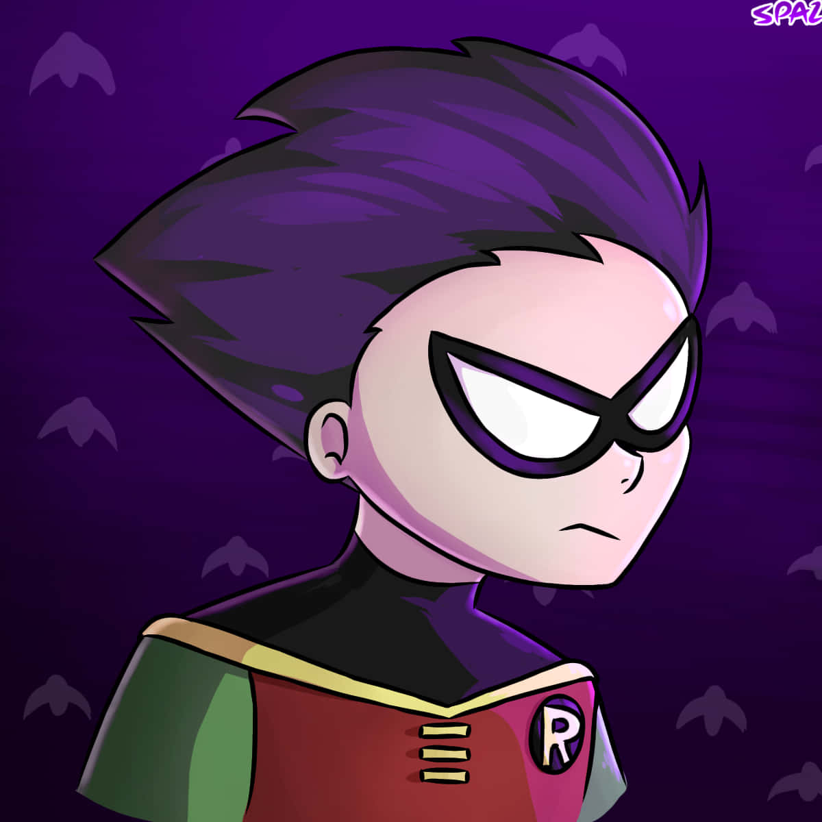 Teen Titans Robin Cartoon Avatar Wallpaper