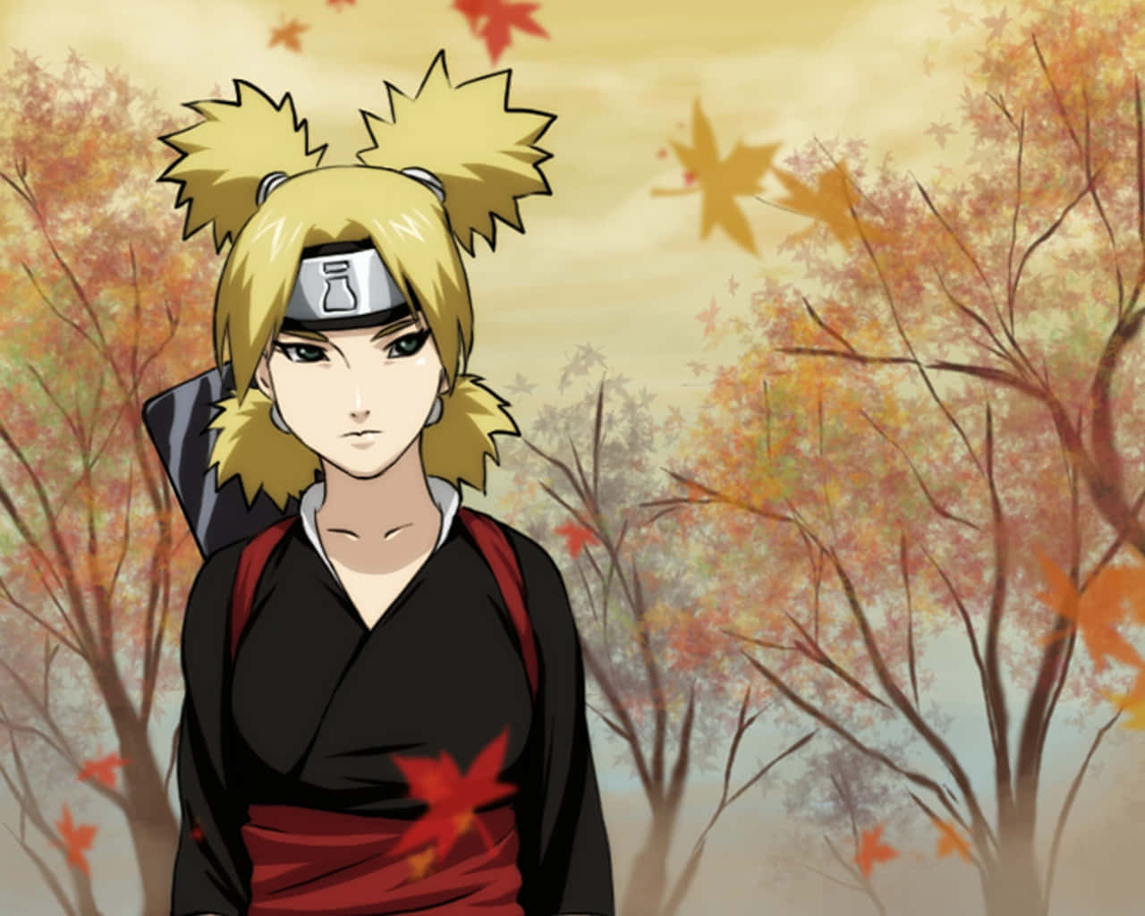 Temari From Naruto Anime Series Wallpaper