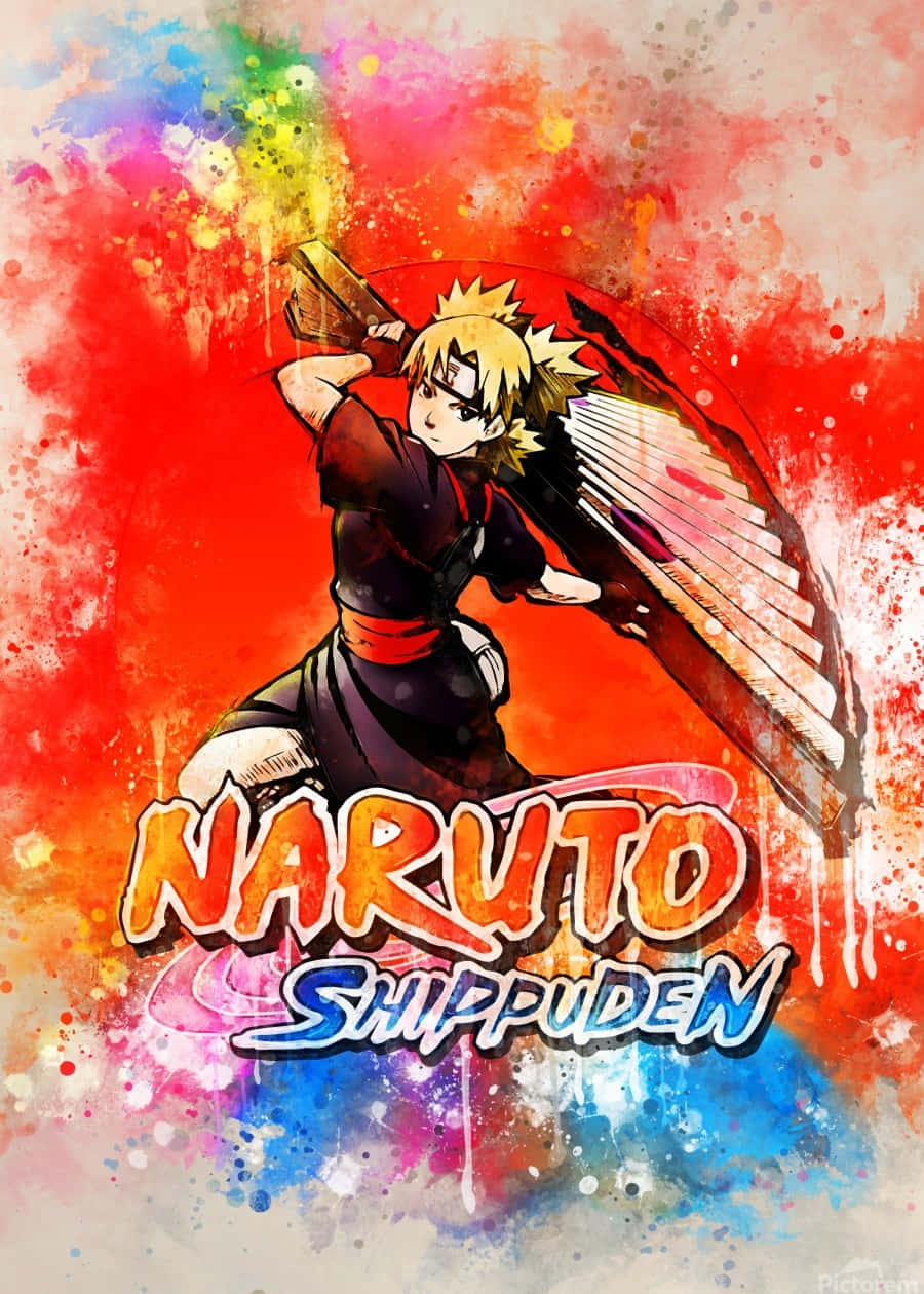 Temari - Skilled Shinobi In Action Wallpaper