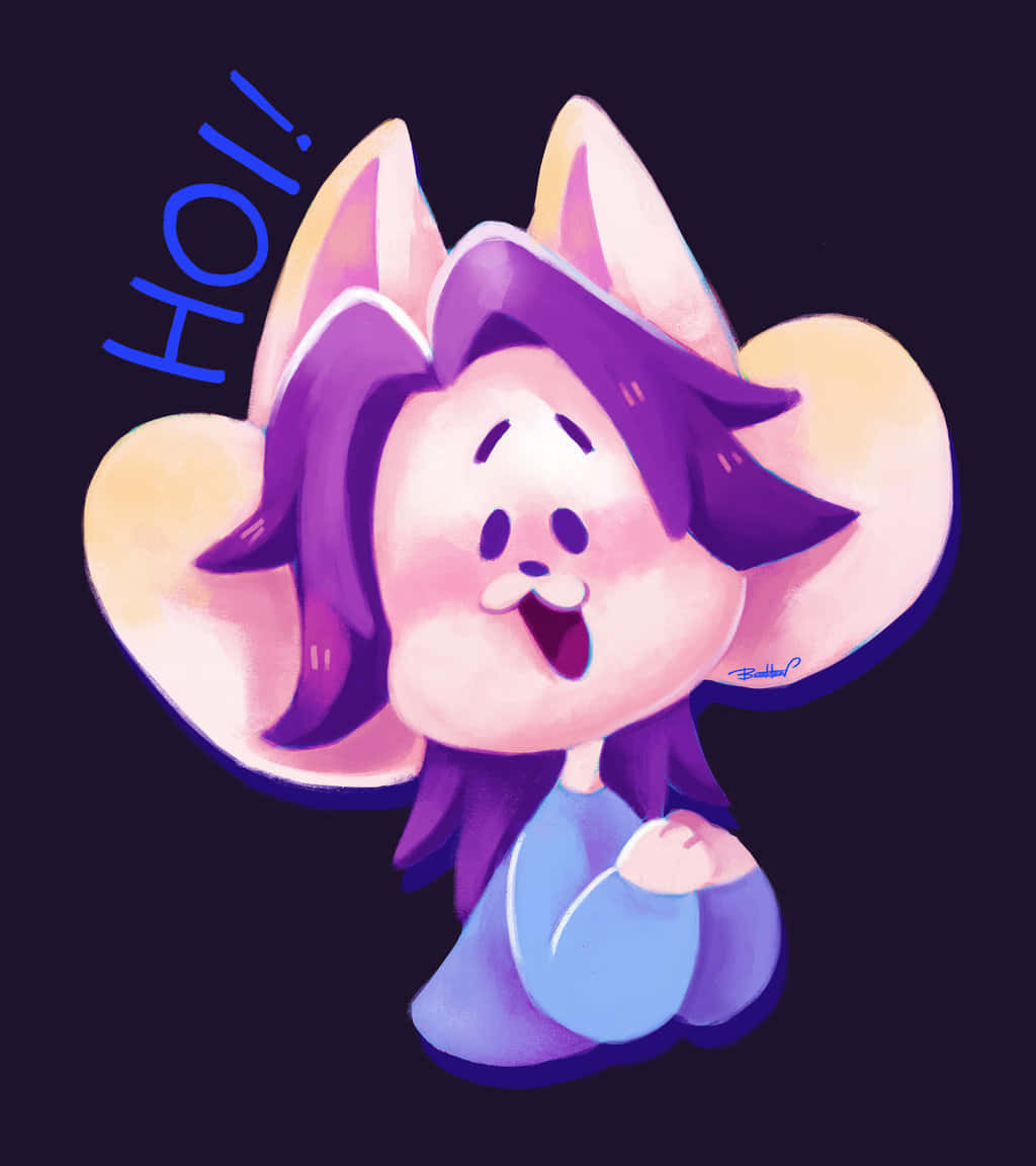 Temmie From Undertale Anime Wallpaper