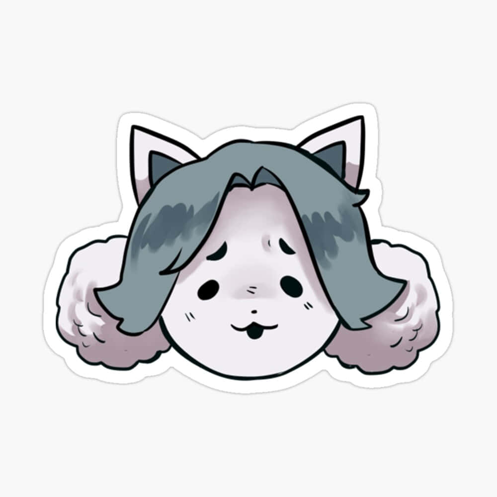 Temmie Undertale Head Wallpaper