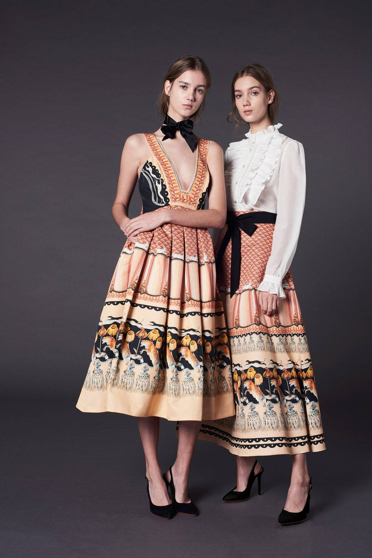 Temperley London Two Models Wallpaper