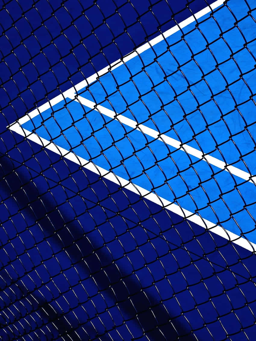 Tennis Net Abstract Blue Sky Wallpaper