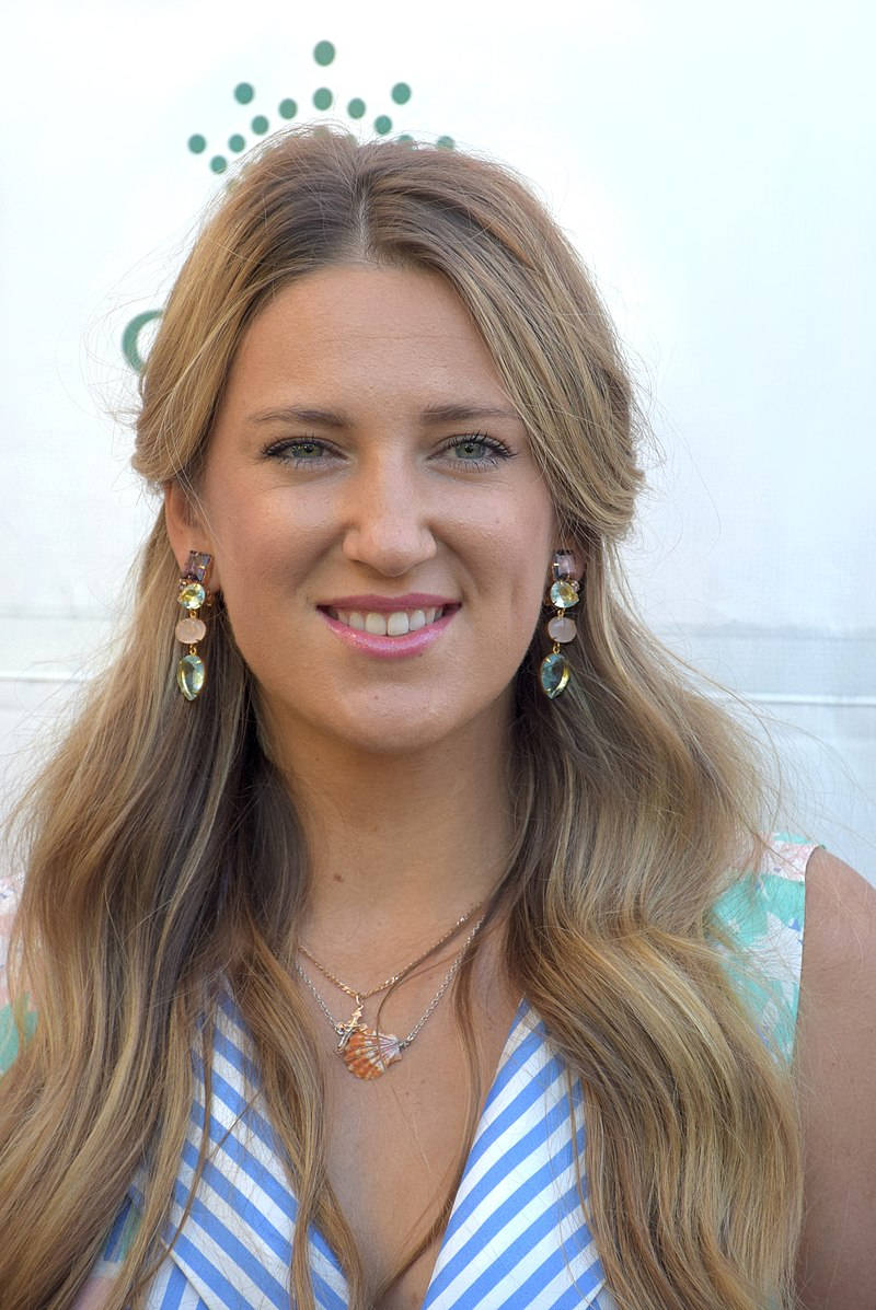 Tennis Star Victoria Azarenka Dazzles With Earrings And Jewelry Wallpaper