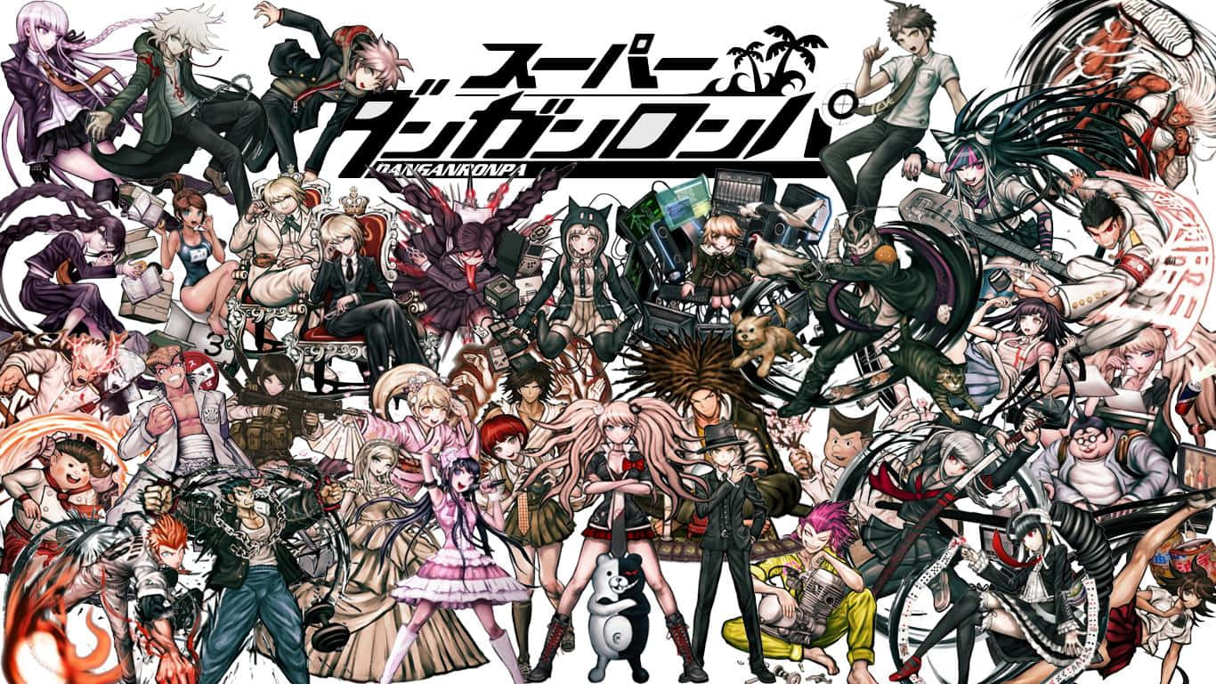 Tension Rises In Danganronpa 2 Goodbye Despair Wallpaper