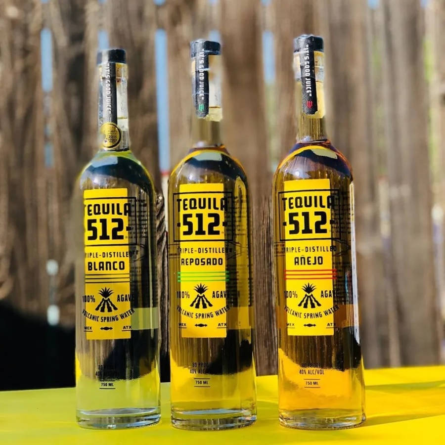 Tequila 512 Variety Collection: Blanco, Reposado, Añejo Wallpaper