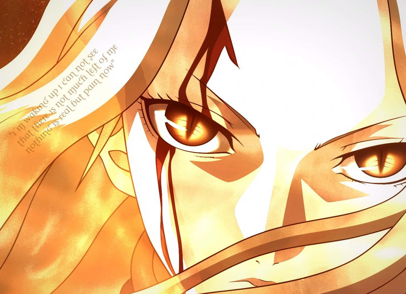 Teresa From Claymore Orange Anime Wallpaper