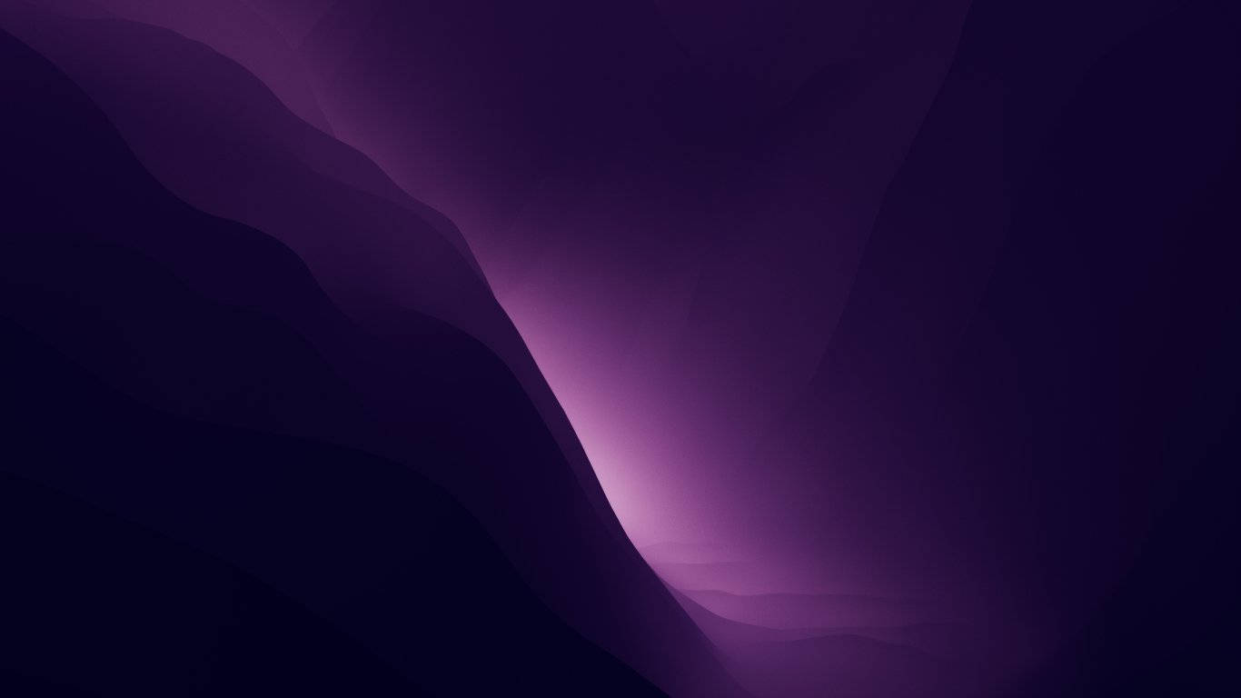 Terrains Purple Light Macos Monterey Wallpaper