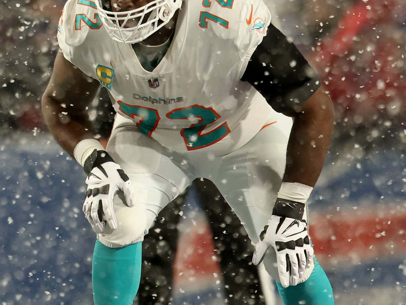 Terron Armstead Miami Dolphins Player Wallpaper