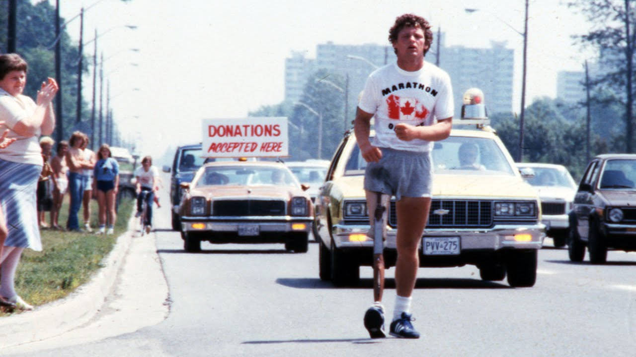 Terry Fox In City Road Wallpaper