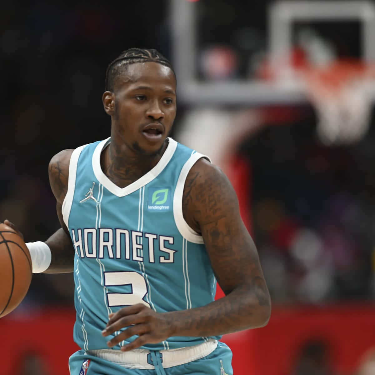 Terry Rozier Hornets Basketball Wallpaper