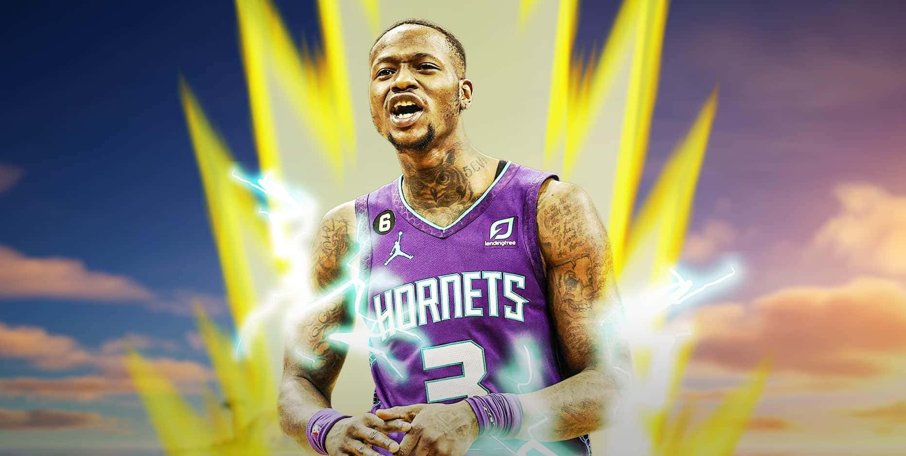 Terry Rozier Super Saiyan Fanart Wallpaper