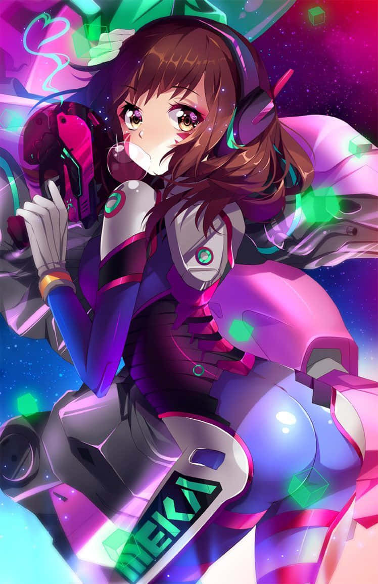 Test Your Skills - “d.va” Of Overwatch Wallpaper