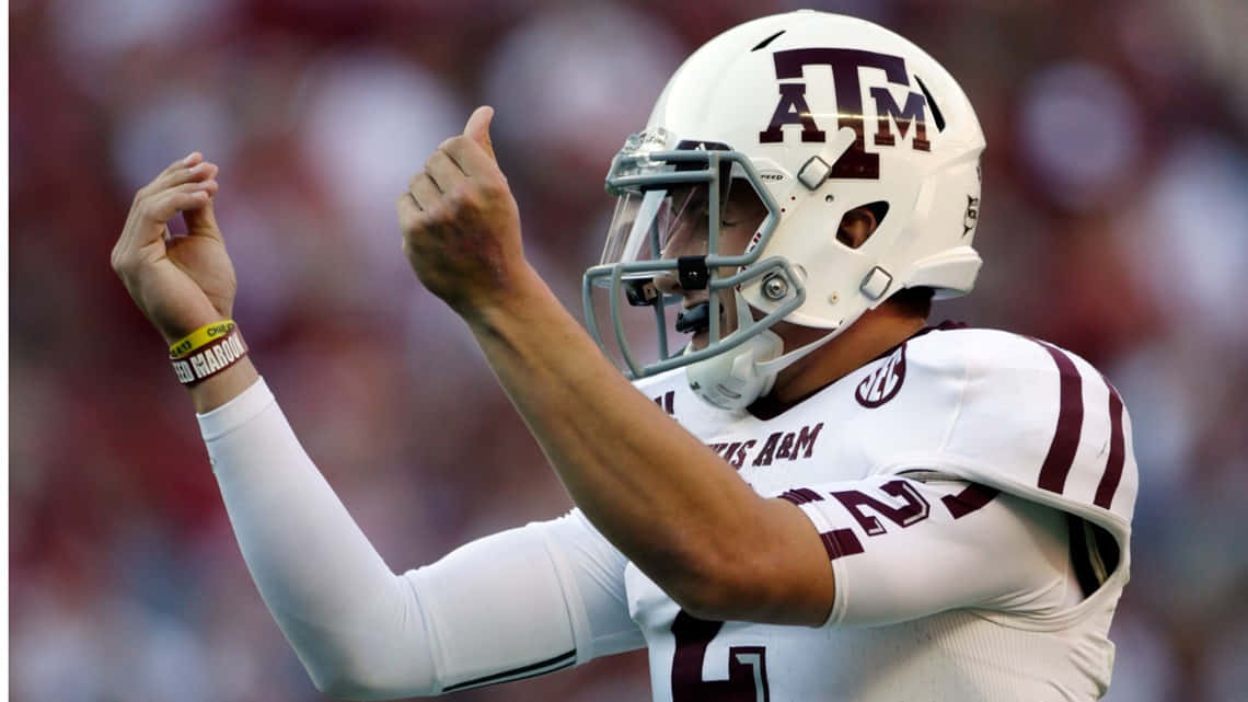 Texas A M Quarterback Signal Wallpaper