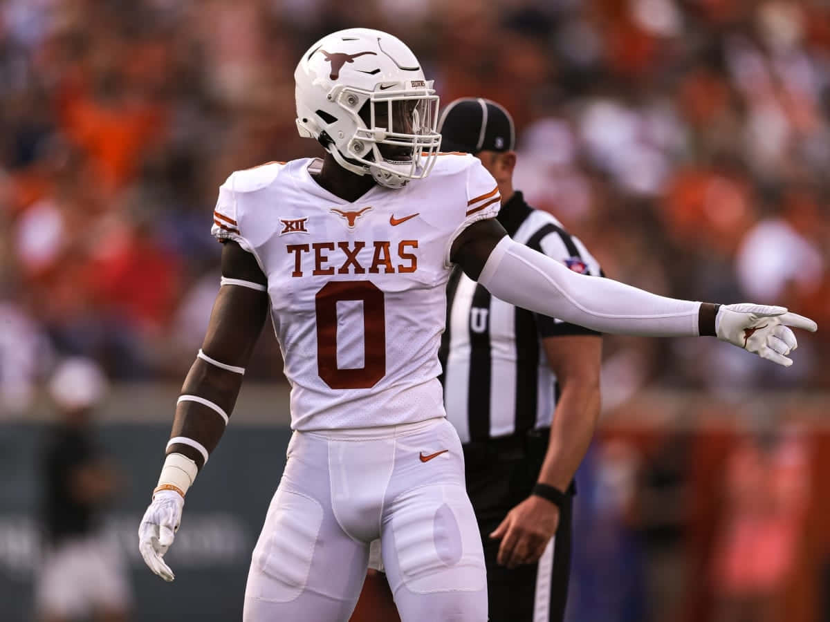 Texas Longhorns Football Player Number0 Wallpaper