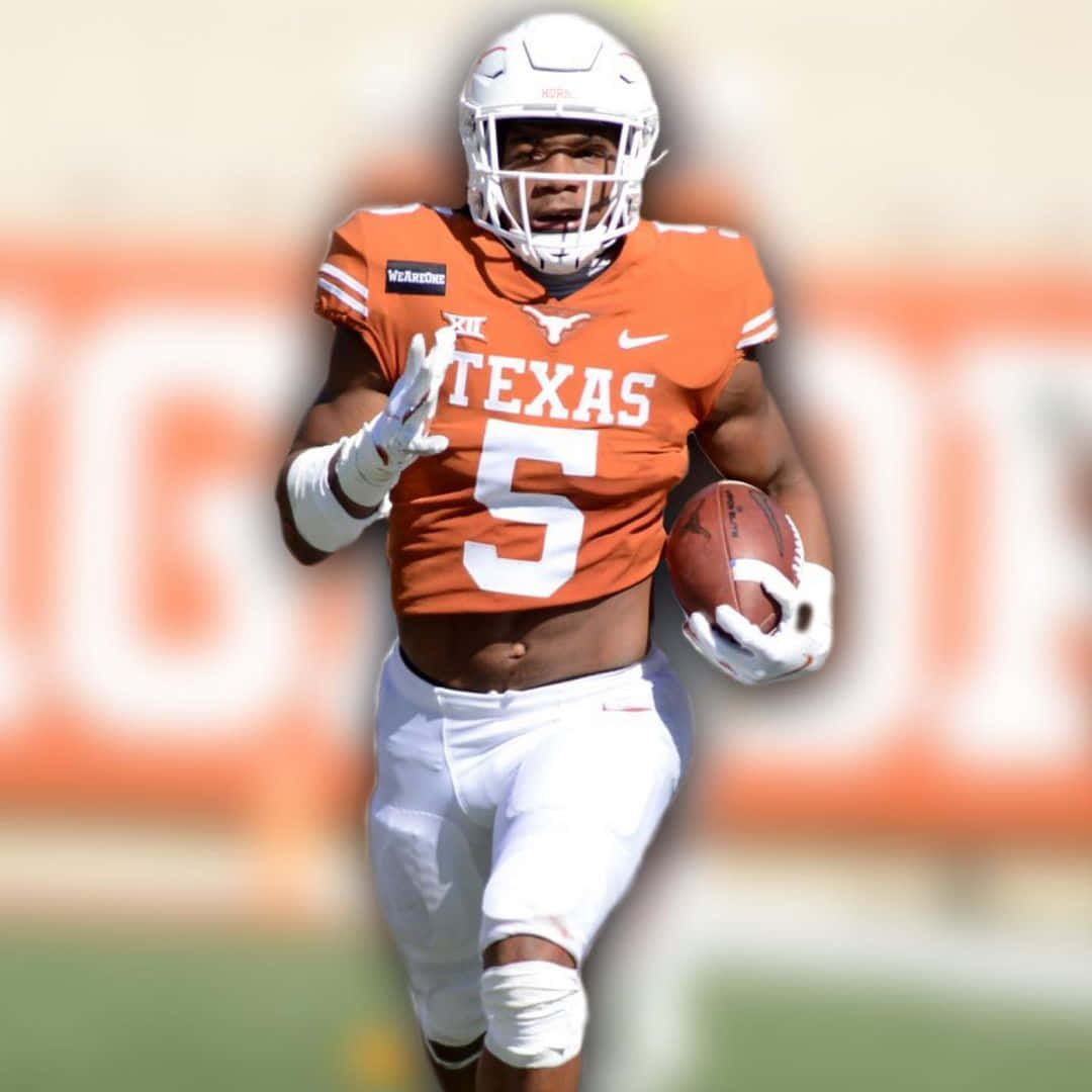 Texas Longhorns Running Back Action Wallpaper