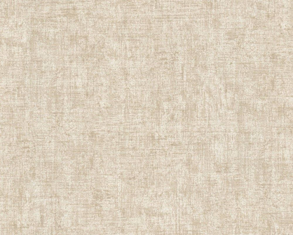 Textured Beige Canvas Wallpaper