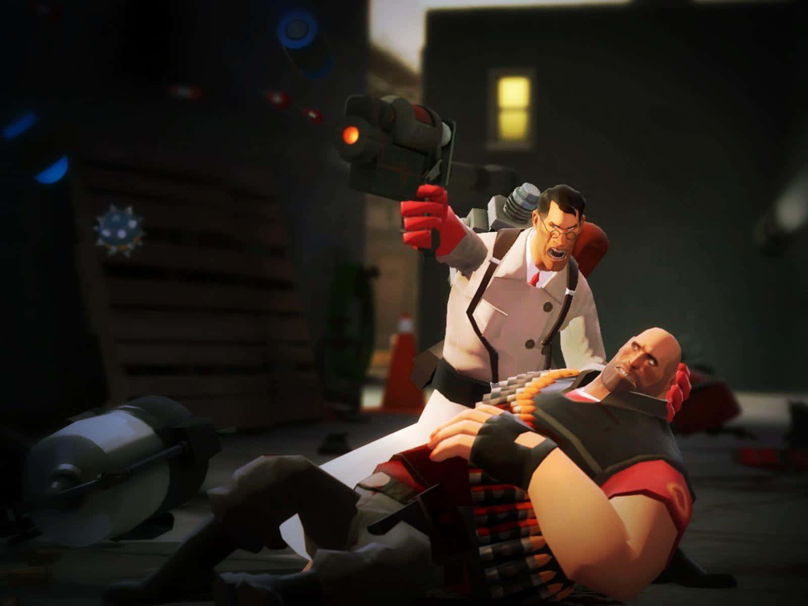 Tf2 Medic Team Fortress 2 Villain Wallpaper