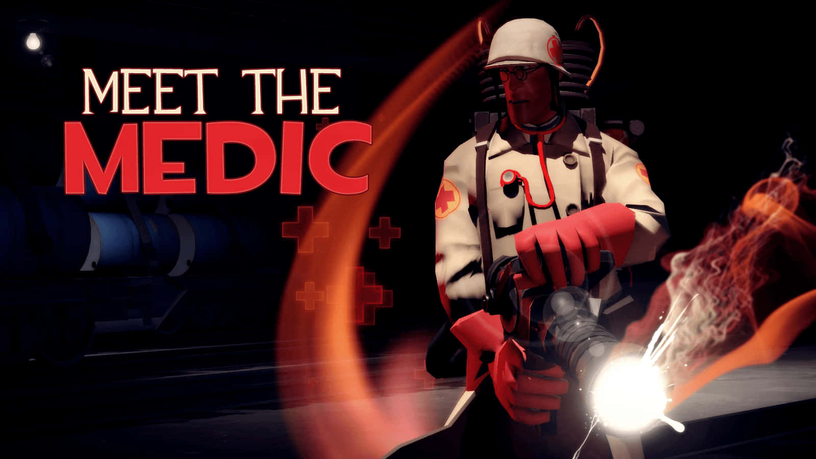 Tf2 Video Game Villain Medic Wallpaper